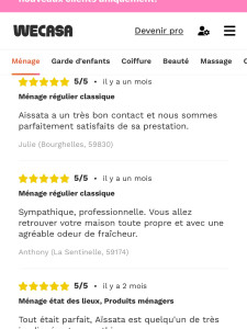 Photo de galerie - Ménage