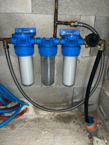 Photo de galerie - Filtration à l’arrivée d’eau pour une eau propre