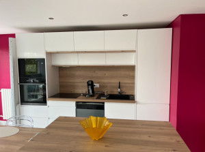 Photo de galerie - Pose de cuisine avec îlot 