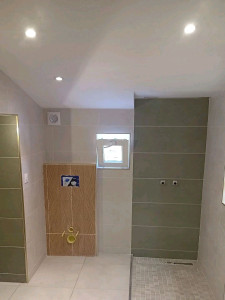 Photo de galerie - Renovation d'une salle de bain complete 