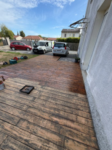 Photo de galerie - Ponçage+ application saturateur