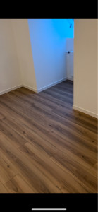 Photo de galerie - Pose parquet flottant 