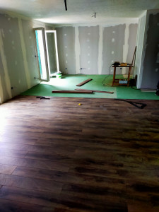 Photo de galerie - Pose de parquet - Revêtement de sol