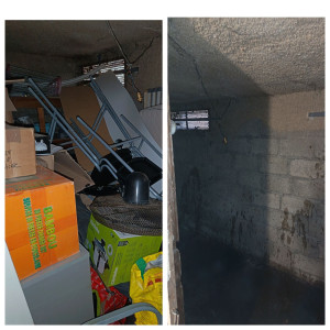 Photo de galerie - Débarras cave Villejuif 