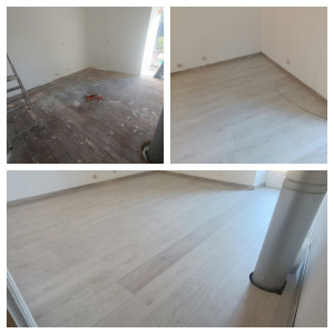 Photo de galerie - Pose de parquet 