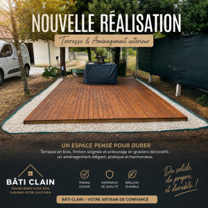 Photo de galerie - Terrasse et aménagement extérieur