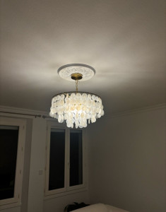 Photo de galerie - Pose d'un luminaire 