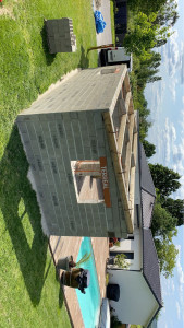 Photo de galerie - Création d’un garage, abris de piscine de la fondation à la toiture