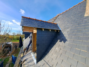 Photo de galerie - Chaprente et couverture 