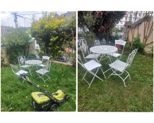 Photo de galerie - Tonte de pelouse et nettoyage du jardin réalisée 