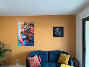 Photo de galerie - Fixation murale (cadres, étagères, accessoires )