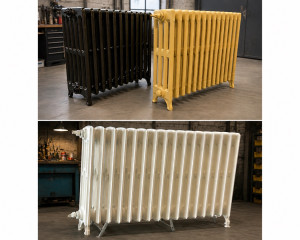 Photo de galerie - Rénovation radiateur fonte 