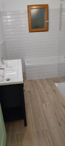 Photo de galerie - Rénovation d'une salle de bain complète a Neuf 