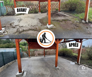 Photo de galerie - Nettoyage haute pression