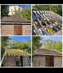Photo de galerie - Rénovation complète de cette petite Toiture