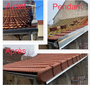 Photo de galerie - Changement toiture 