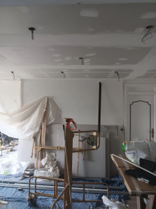 Photo de galerie - Réalisation faux plafond en ba13
