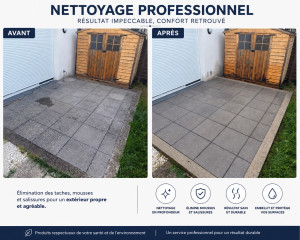 Photo de galerie - Nettoyage Terrasse 