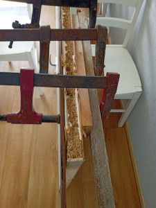 Photo de galerie - Réparation de porte.