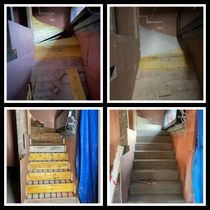 Photo de galerie - FG.RENOVATION 

Réalisation d'un escaliers en béton 1/4 tournant   