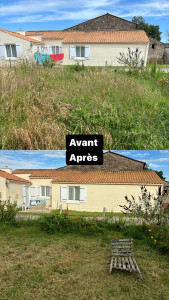 Photo de galerie - Débroussaillage d’un terrain 