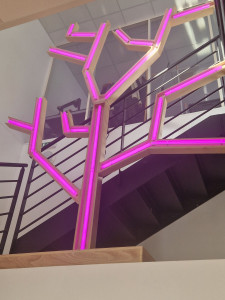 Photo de galerie - Création de structures FULL LED RGB