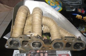 Photo de galerie - Bandage thermique collecteur échappement Nissan 200SX S14