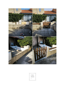 Photo de galerie - Muret piliers portillon 