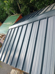 Photo de galerie - Pose de tôle bac acier
