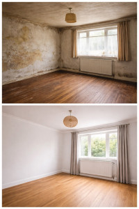 Photo de galerie - Peinture nettoyage de pièce 