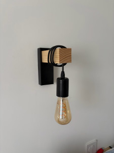 Photo de galerie - Installation d’une applique 