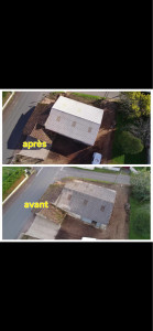 Photo de galerie - Nettoyage de toiture 