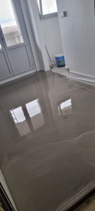 Photo de galerie - Nivellement de sols, ponçage, pose de parquet