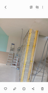 Photo de galerie - Plâtrerie - Murs - Plafonds