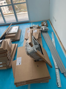 Photo de galerie - Livraison d’une cuisine IKEA