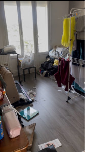 Photo de galerie - Cette pièce étais le bazar total grâce a mon intervention elle es devenu vivable