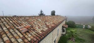 Photo de galerie - Controle complet .demoussage et traitement de la toiture .