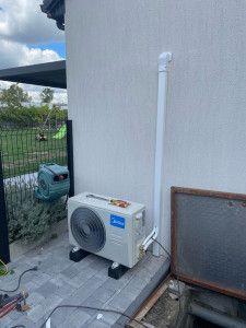 Photo de galerie - Installation midea climatisation 