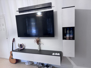 Photo de galerie - Montage de Meuble et fixation au mur