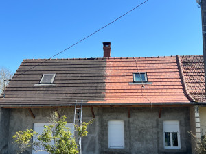 Photo de galerie - Nettoyage de toiture 