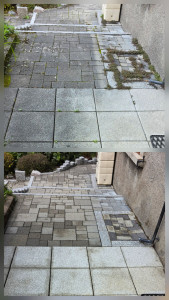 Photo de galerie - Nettoyage des dalle 