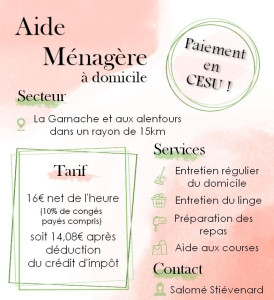 Photo de galerie - Femme de ménage