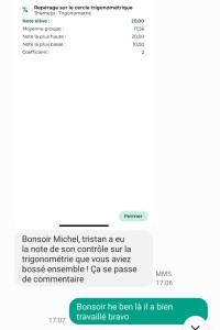 Photo de galerie - Cours math et physique