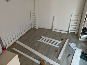 Photo de galerie - Le avant du lit type HAPPY GARDEN

