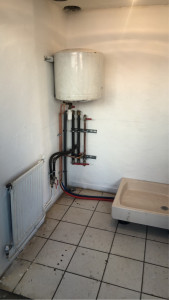 Photo de galerie - Installation chauffe eau raccordement aux émetteurs 