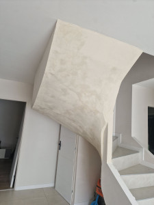 Photo de galerie - Repris d'un sous escalier.  plus beton ciré 