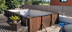 Photo de galerie - Restauration piscine hors sol 