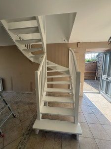 Photo de galerie - Peinture des escalier