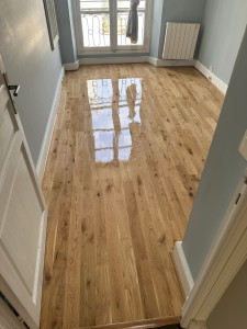 Photo de galerie - Pose de parquet - Revêtement de sol