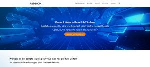 Photo de galerie - Tunnel de vente pour AND3000 entreprise partenaire de Daitem - Caméras de sécurité